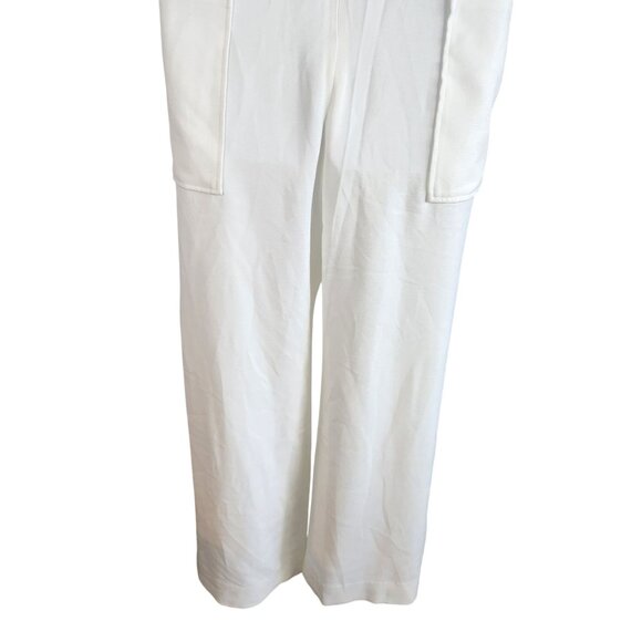 Caara Womens Sleeveless Cream V-Neck Jumpsuit With Pockets - Small - Picture 10 of 12